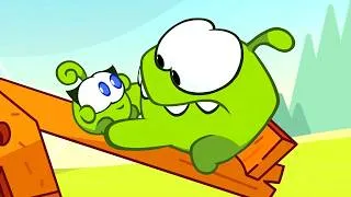 Thumbnail: Baby Om Nelle vs Grandpa Om Nom?! 👶💚 Funny Cartoons for Kids 😂