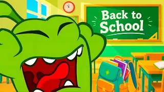 Thumbnail: SUMMER IS OVER?! 🎒😭 Om Nom's Back to School Disaster! 😂