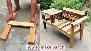 Thumbnail: Amazing Garden Bench Woodworking Project | DIY Outdoor Bench Build 