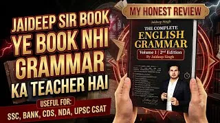 Thumbnail: The complete English grammar book | By Jaideep sir | 2nd edition book review 