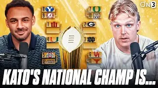 Thumbnail: College Football Playoff & National Championship PREDICTION
