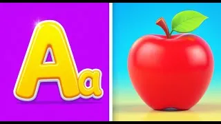 Thumbnail: ABC Phonics Song Nursery Rhyme | Learn Letter Sounds A–Z | Alphabet Song for Kids