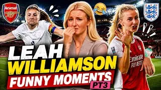 Thumbnail: Leah Williamson funny moments pt.3 