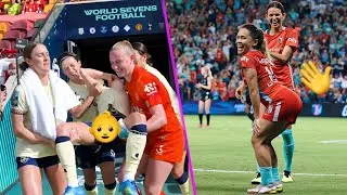 Thumbnail: Weird CELEBRATIONS in Women's Football