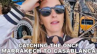 Thumbnail: Catching the 1st Class ONCF Train | Marrakech to Casablanca