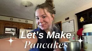 Thumbnail: LET'S MAKE PANCAKES!! Talks about consistency, friendships, and job searching