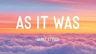 Thumbnail: Harry Styles - As It Was (Lyrics)