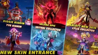 Thumbnail: 8 NEW SKIN ENTRANCE ANIMATION | IRITHEL LYLIA COLLECTOR | YVE DIGGIE EPIC KISHIN 