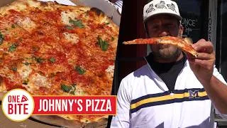 Thumbnail: Barstool Pizza Review - Johnny's Pizza (Bryn Mawr, PA) presented by Rhoback