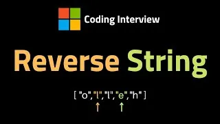 Thumbnail: Reverse String - LeetCode 344 - Coding Interview Questions