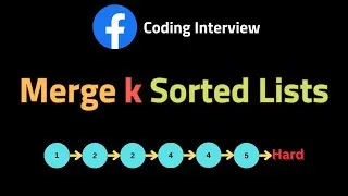 Thumbnail: Merge k Sorted Lists - LeetCode 23 - Coding Interview Questions