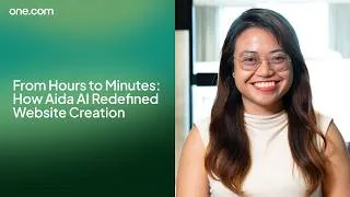 Thumbnail: From Hours to Minutes: How Aida AI Redefined Website Creation