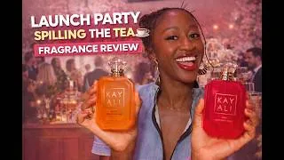 Thumbnail: Kayali Eden Influencer Launch Party TEA + Plush Pear vs Kayali Eden Sweet Peach REVIEW