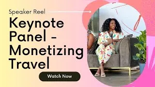 Thumbnail: Nomadness Fest Travel Influencer Monetization Keynote Panel - Speaker Reel