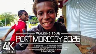 Thumbnail: 【4K 60fps】🇵🇬 VIRTUAL WALKING TOUR: 🚶 «Port Moresby - PNG 2026» 🎧 ORIGINAL SOUNDS 🚫 NO COMMENT 📺 ASMR