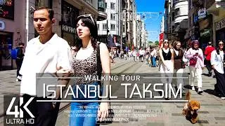 Thumbnail: 【4K 60fps】🇹🇷 VIRTUAL WALKING TOUR: 🚶 «TAKSIM Istanbul - Türkiye 2026» 🎧 ORIGINAL SOUNDS 📺 ASMR UHD