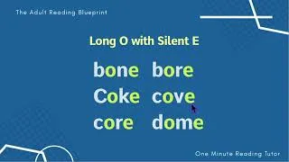 Thumbnail: Learn How to Read American English Lesson 13: Sound of Long O (O_E) #phonics #readingenglish