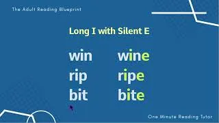 Thumbnail: Learn How to Read American English Lesson 11: Sound of Long I (I_E) #phonics #readingenglish