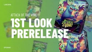 Thumbnail: Attack of the Vine Prelease Unboxing | Disney Lorcana Product Opening & Early Look!