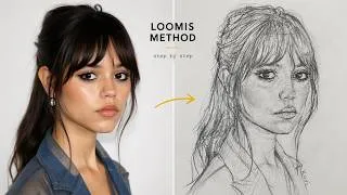 Thumbnail: Draw a REALISTIC FACE in 11 Minutes with LOOMIS METHOD!!