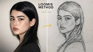 Thumbnail: Learn REALISTIC PORTRAIT DRAWING Step by Step | LOOMIS METHOD!!