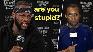 Thumbnail: When LEGENDARY FIGHTERS Make Reporters Regret Everything