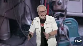 Thumbnail: Adam Savage at RSAC 2026: A Maker's Mindset for Cybersecurity Professionals