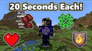 Thumbnail: Minecraft but every 20 seconds I get a RANDOM effect...