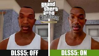 Thumbnail: DLSS5 OFF VS DLSS5 ON (GTA SAN ANDREAS DEFINITIVE EDITION TEST)