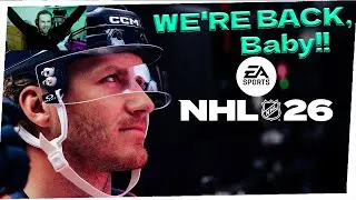 Thumbnail: WE'RE SO BACK! NHL 26 Reveal Trailer Breakdown