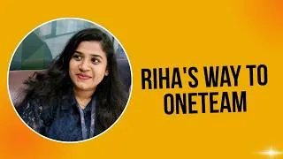 Thumbnail: Riha's way to OneTeam