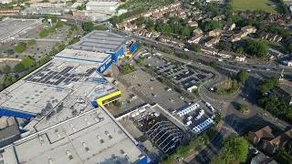 Thumbnail: Brent Park, London from Above - 4K Drone Footage