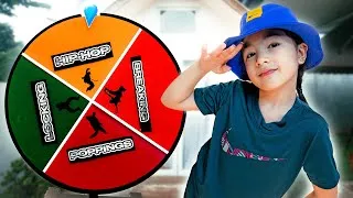 Thumbnail: Spin and Dance Challenge | Natalia Guerrero