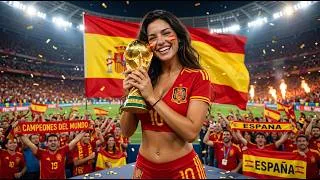 Thumbnail: 🇪🇸 ¡ESPAÑA CAMPEÓN DEL MUNDO! 🏆 Spain World Cup 2026 Victory Anthem