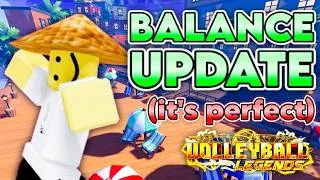 Thumbnail: This update BALANCED everything in volleyball legends.