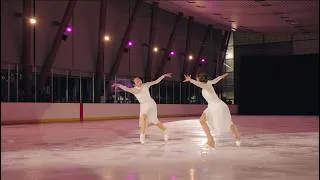 Thumbnail: Chloe Lee and Zoe Huynh skate to "A Thousand Years" at the Skating Club of San Francisco Ice Show