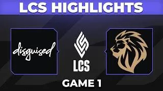 Thumbnail: DSG vs LYON Game 1 Highlights | LCS Summer 2026 | Disguised vs LYON
