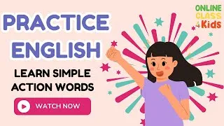 Thumbnail: Action Words | Verbs | Learn English | Vocabulary | Fun ESL | Guess the Word Practice | Educational