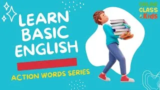 Thumbnail: Action Words | Verbs | Learn English | Vocabulary | Fun ESL | Guess the Word Practice | Educational