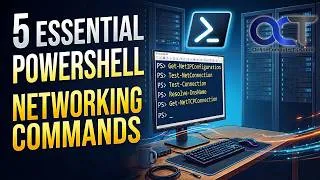 Thumbnail: 5 Essential PowerShell Networking Commands Every Tech Pro Should Know