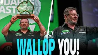 Thumbnail: "I'm going to wallop you" James Wade the Australian Darts Masters CHAMPION