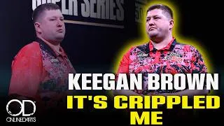 Thumbnail: "It's crippled me" Keegan Brown's CRIPPLING INJURY but believes he can still get back to the PDC