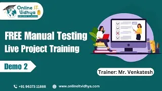 Thumbnail: Manual Testing Live Project Training | Tutorial for Beginners | Demo 2 | OnlineITvidhya