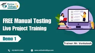Thumbnail: Master Manual Testing | Introduction to Manual Testing | Online Training | Demo 1 | OnlineITvidhya