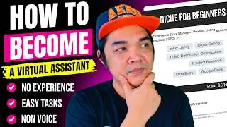 Thumbnail: How To Become A Virtual Assistant VA w/ NO EXPERIENCE 2026