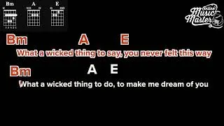 Thumbnail: Wicked Game I Chris Isaak I Play A long I Guitar I Beginner I Chords & Lyrics
