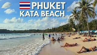 Thumbnail: [4K HDR] Phuket 🇹🇭 Kata Beach — Rainy Season Paradise🔥 Walking Tour | Thailand