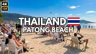 Thumbnail: Thailand 🇹🇭 — Hot & Sunny Day at Patong Beach | Paradise Walking Tour 4K HDR | Phuket 2026