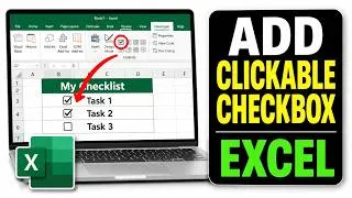 Thumbnail: How to Add CLICKABLE CHECKBOXES in Microsoft Excel