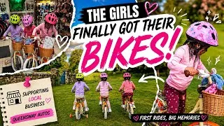 Thumbnail: Our Triplets' First Proper Bikes! | Family Cycling Adventure, Spa Time & Supporting Local Businesses